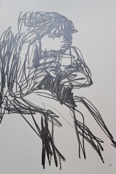 [2024] Untitled, Graphite on paper, Size Unknown